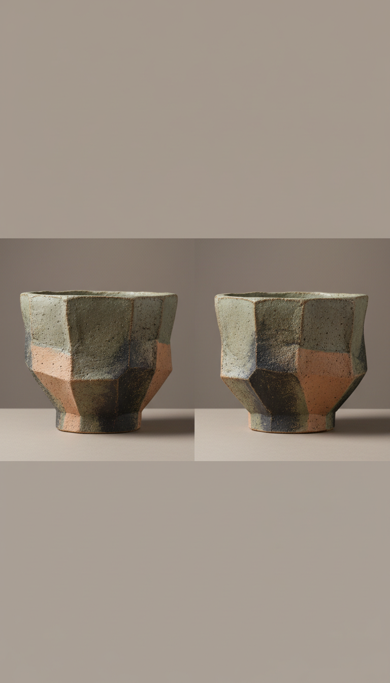 Brutalist Whim Stoneware Bowl