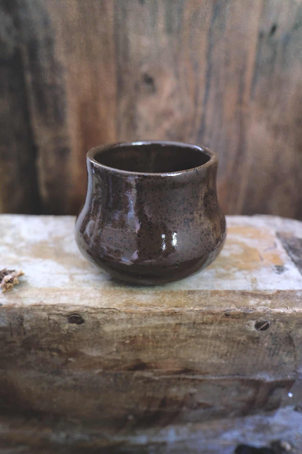 Speckle Brown Espresso Cup Set