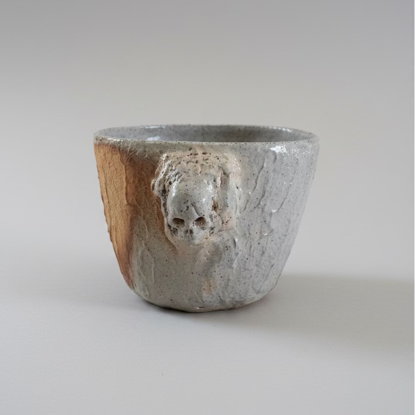 Sculpted Skull Espresso Cup