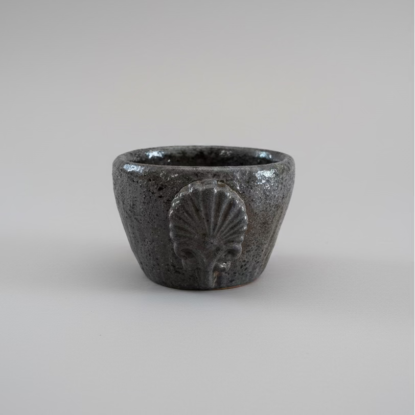 Fan Design Sake Cup