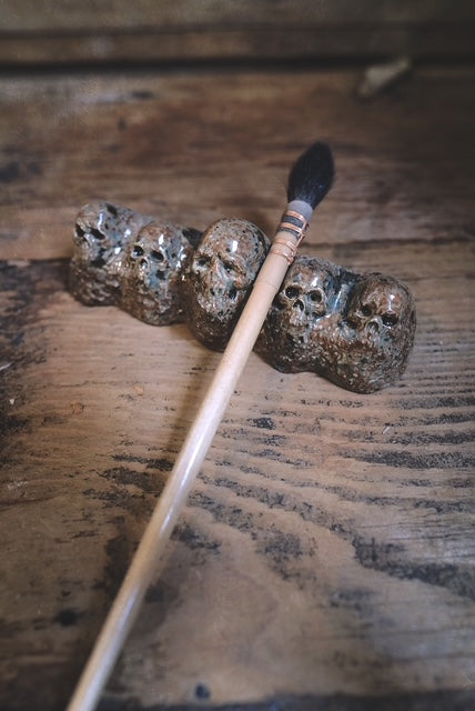 Paint Brush Rest - Moon Rock