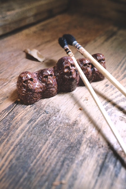Paint Brush Rest - Raspberry