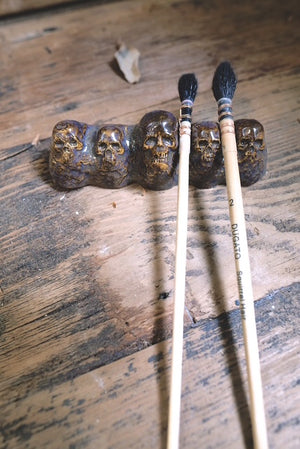 Paint Brush Rest - Plum