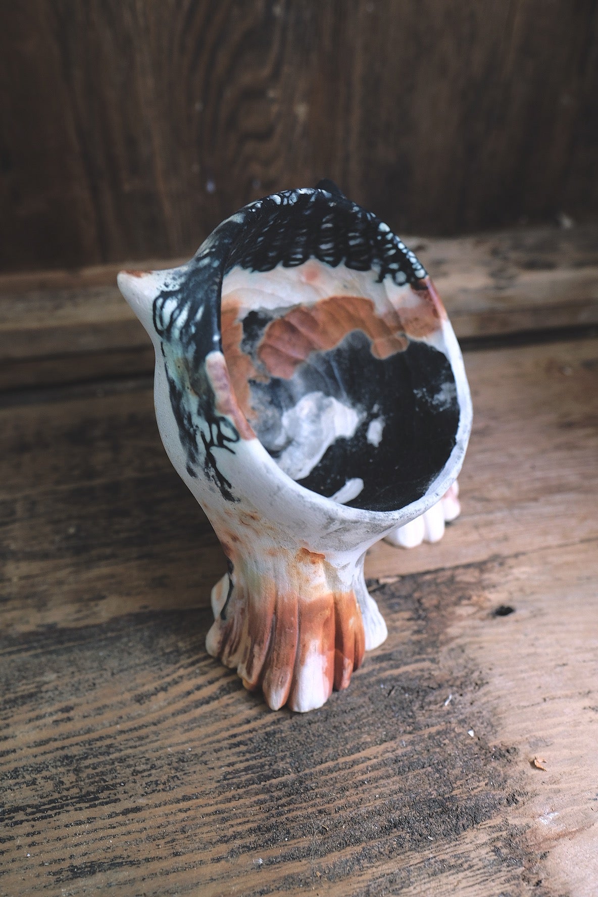 Cat Poddling Sculpture I
