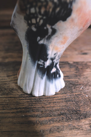 Cat Poddling Sculpture I