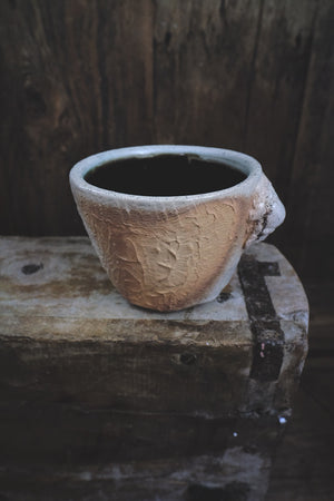 Sculpted Skull Espresso Cup