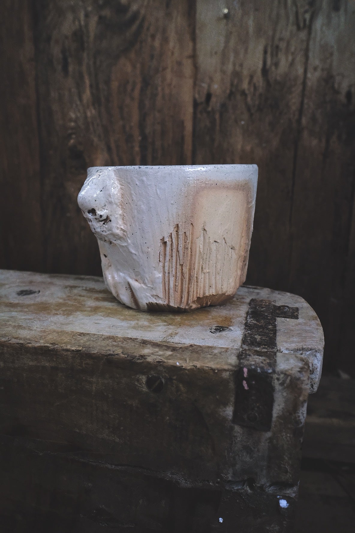 Skull Woodfired Espresso/Tea Cup