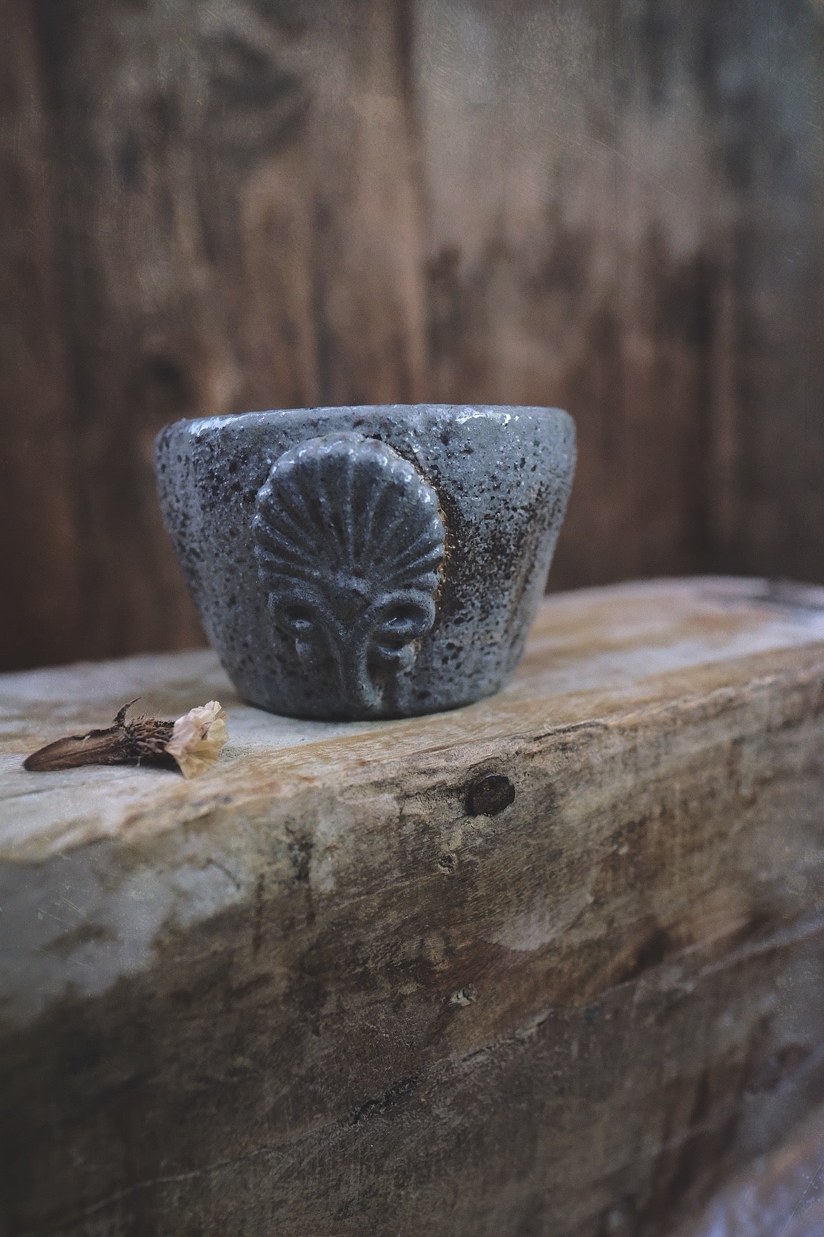Fan Design Sake Cup
