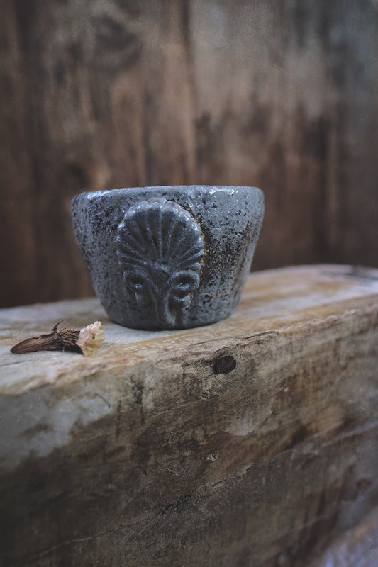 Fan Design Sake Cup