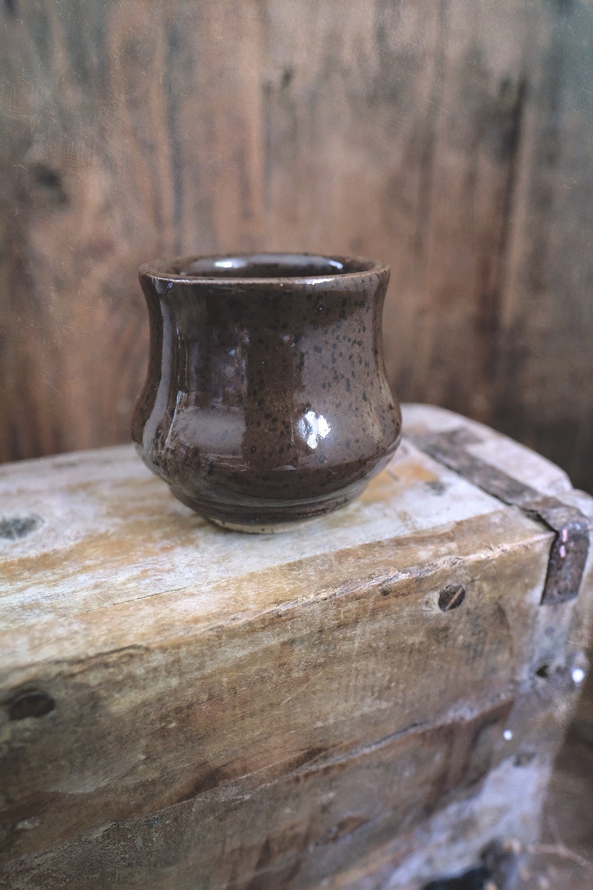 Speckle Brown Espresso Cup Set