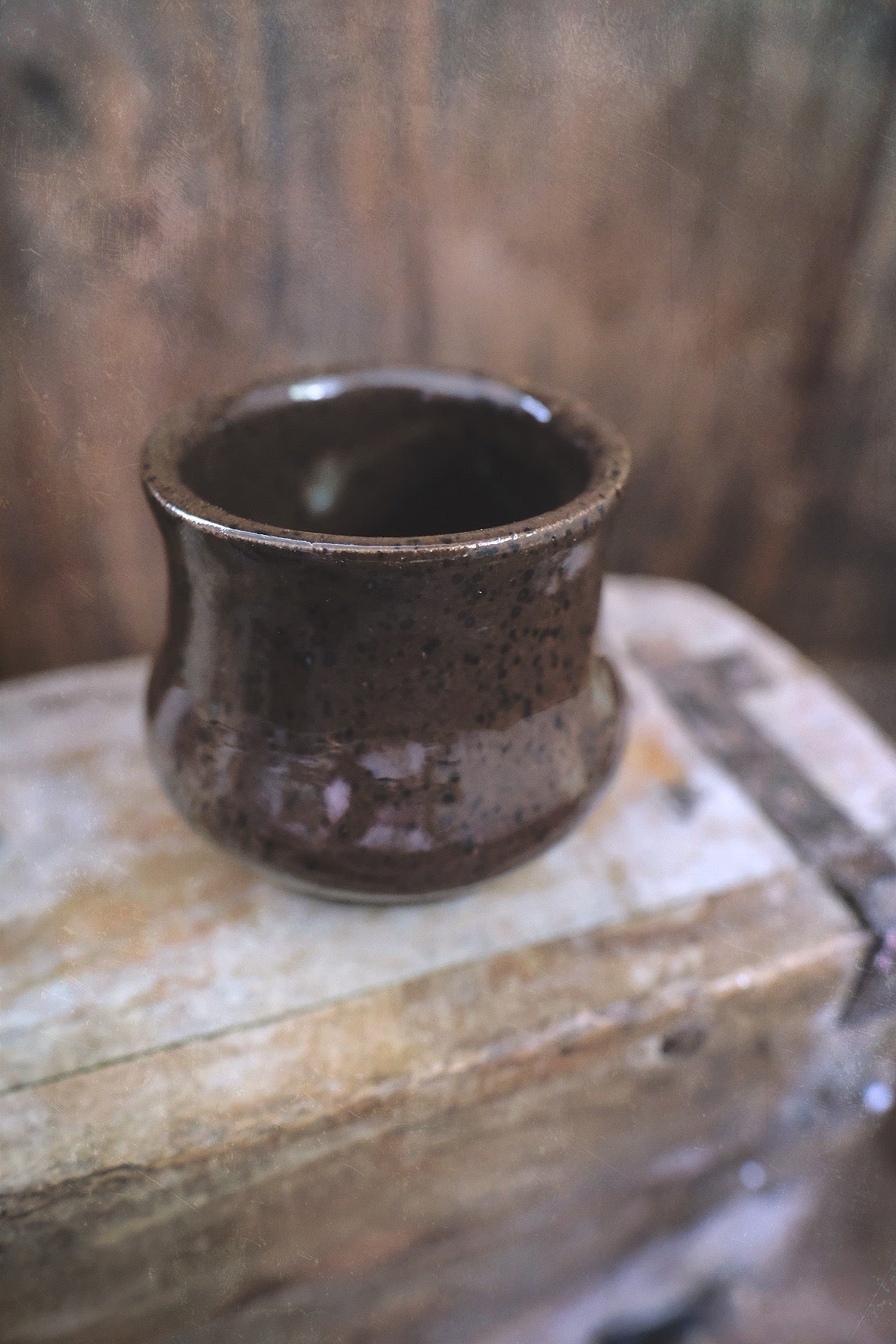 Speckle Brown Espresso Cup Set