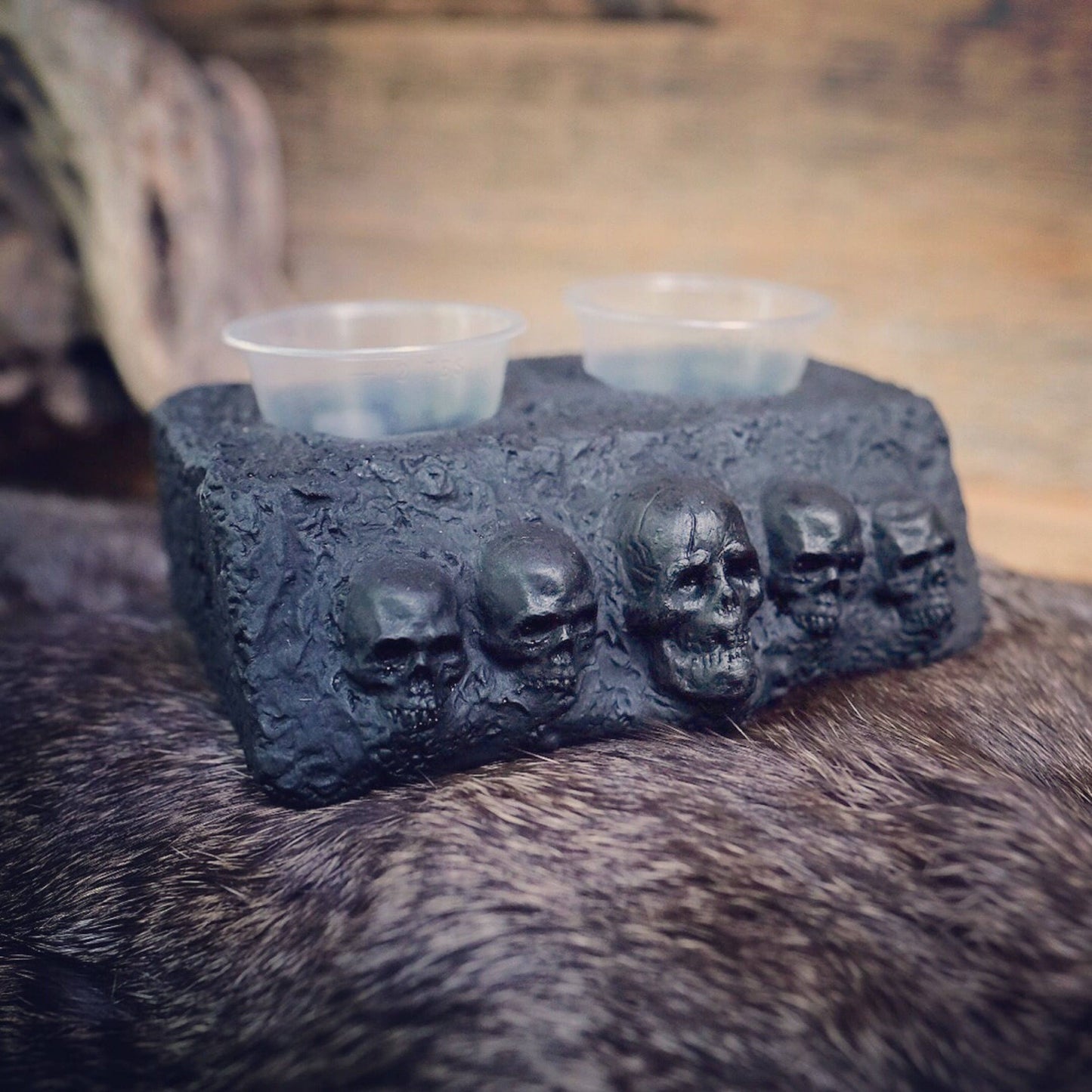 Skully Two Dram Cup Holder